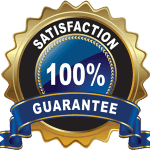 100% Customer Satisfaction Guaranteed Badge