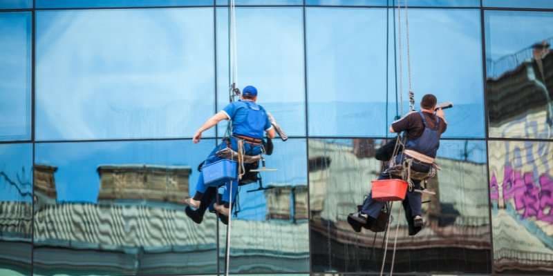 Rope Access Window Cleaning Dubai